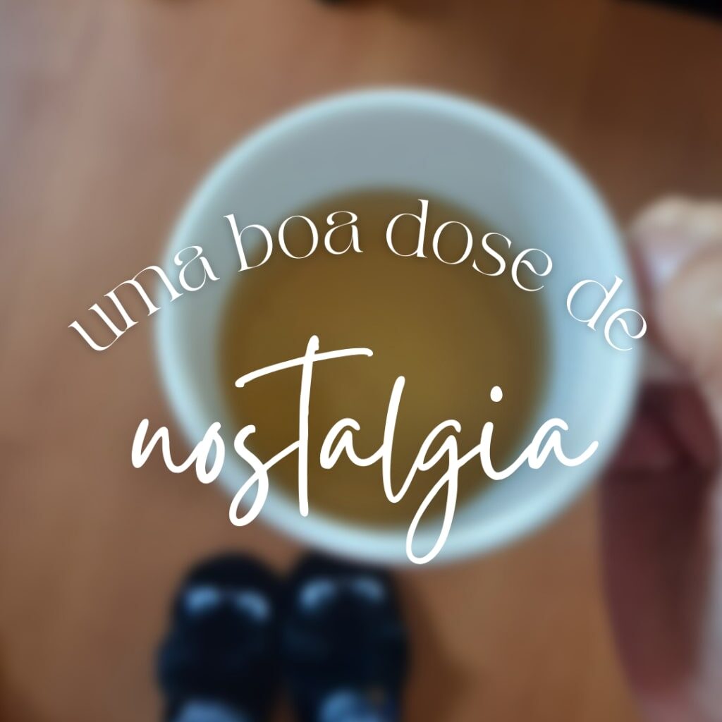 xícara de chá