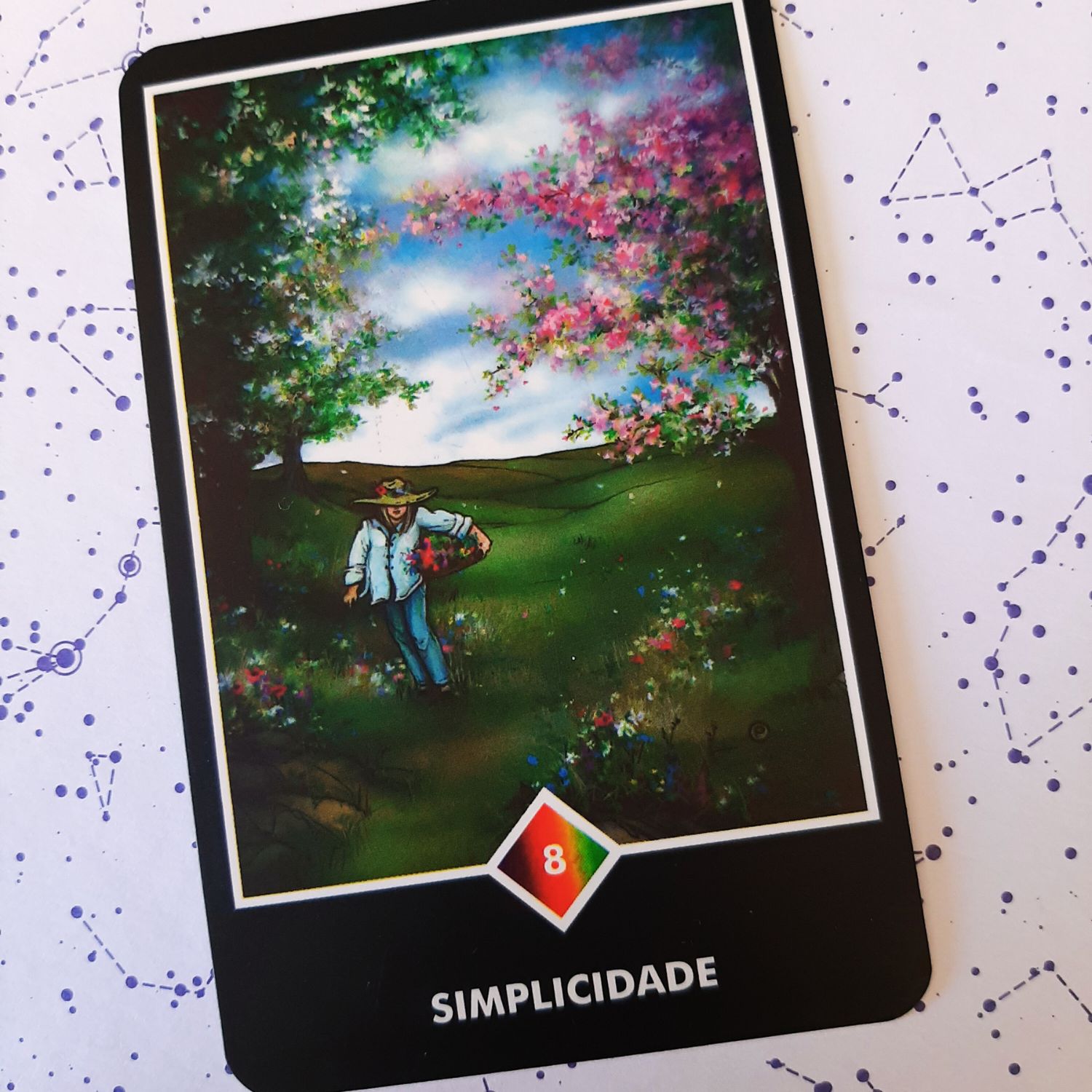 carta simplicidade do tarô zen de Osho